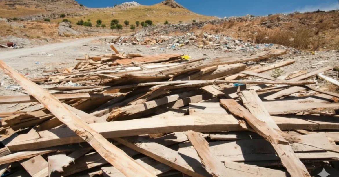 Madera reciclada